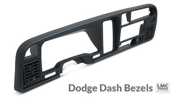 LMC Truck: Dash Bezels for Dodge Trucks