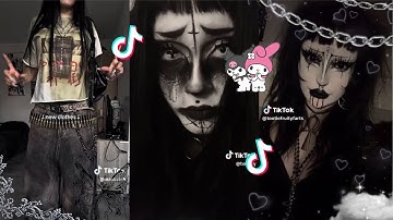 Alt tiktok compilation 24 🥀⛓️ #alt #goth #alternative #grunge #gothic
