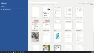 Open word documents on a PC or Mac