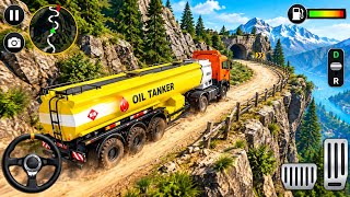 🚛 Off-Road Oil Tanker 3D | Dangerous Mountain Road Oil Delivery Gameplay 🔥 | Android Gameplay  screenshot 5