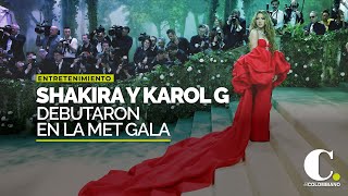 Shakira y Karol G debutaron en la Met Gala | El Colombiano