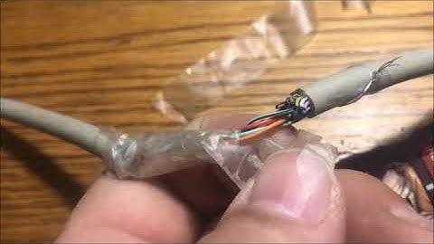Making a modem cable for the TI-99/4A
