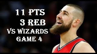 Jonas Valanciunas 11 Pts 3 Reb Vs Wizards Game 4 April 22, 2018