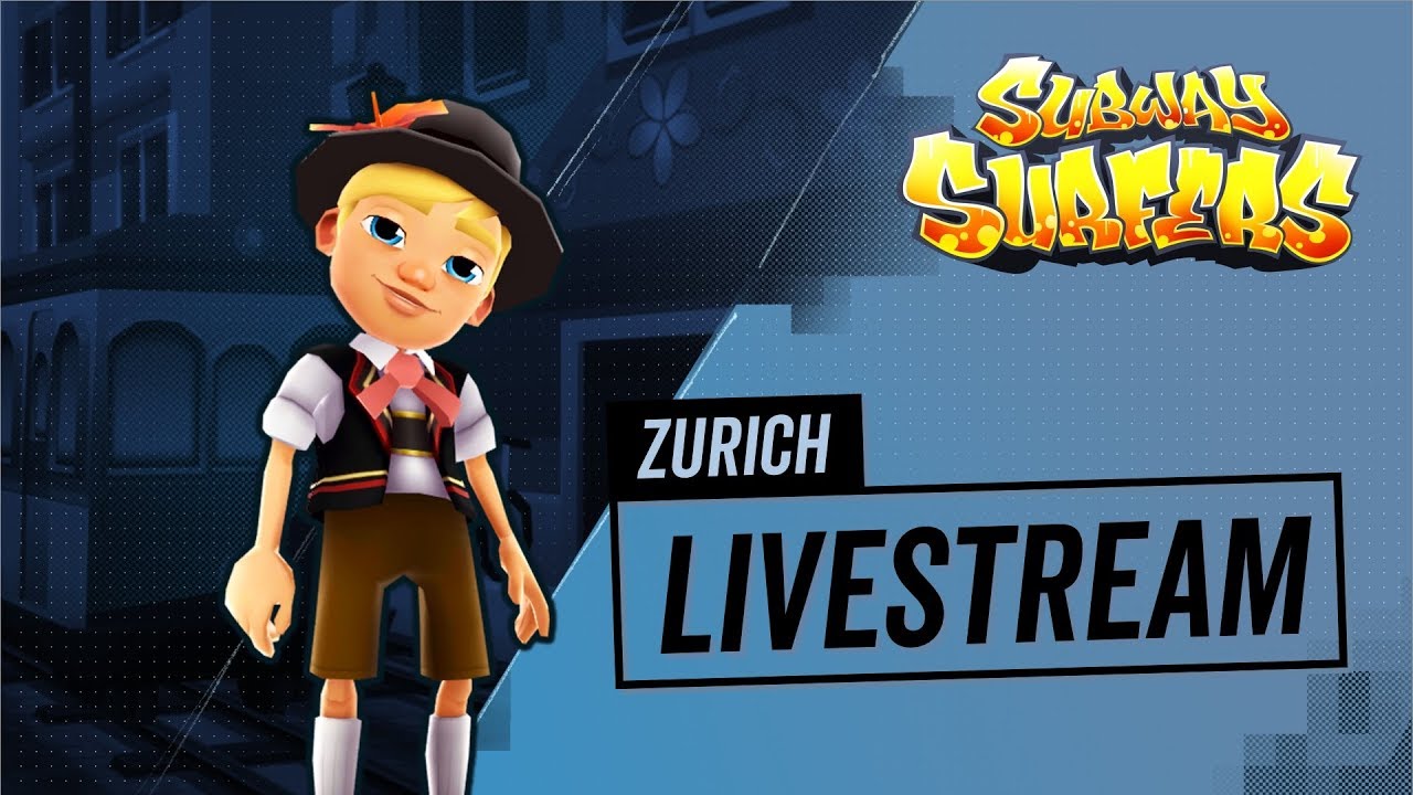 🔴 Subway Surfers World Tour - Zürich Gameplay Livestream (2019