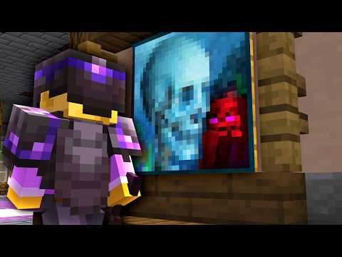 I hid inside paintings using Immersive Portals in Minecraft