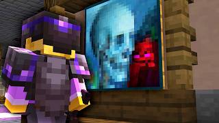 I hid inside paintings using Immersive Portals in Minecraft