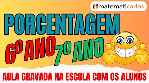 O que é porcentagem 6 ano?