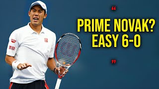 The Japanese Hero Who 'BAGELED' Prime Djokovic (60 INSANE Upset)