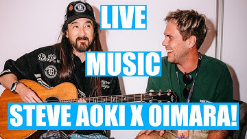 Steve Aoki x Oimara – Glücksgefühle 2025 | Live Set + Exclusive Acoustic Jam Backstage