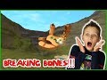 Breaking Bones in Roblox Freefall!!!