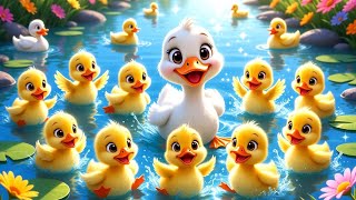 Mama Duck And 8 Ducklings Fun Counting Song For Toddlers