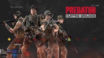 Predator: Hunting Grounds Pre Order Dynamic Theme Playstation 4