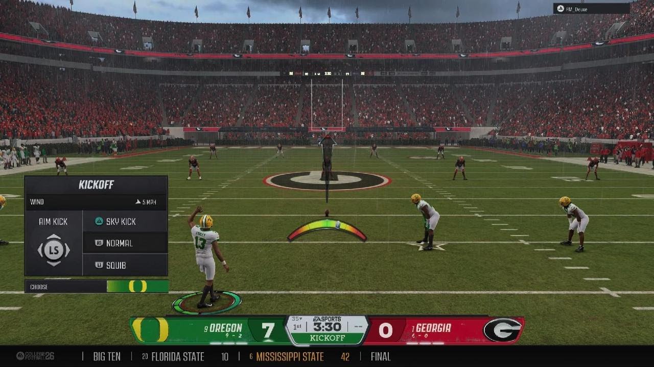 Trenches League YR 2 WK 8 vs GEORGIA