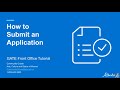 How To Submit An Application How To Submit An Application