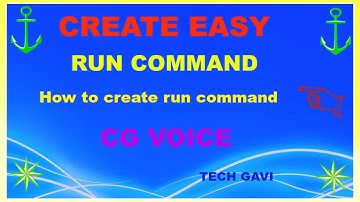 How to create  run command on Desktop Shortcut Button In Windows 7/10