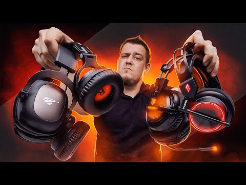 Дешевые Игровые Наушники с Aliexpress! +Тест и Сравнение Микрофонов.