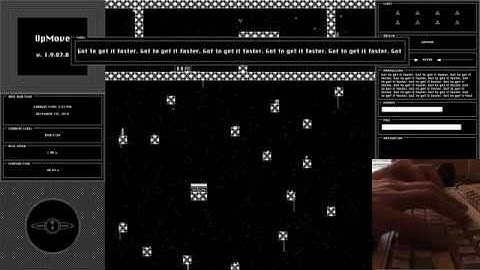 Vintage Model M Keyboard (Buckling Springs) vs Hybrid Typing Game UpMove