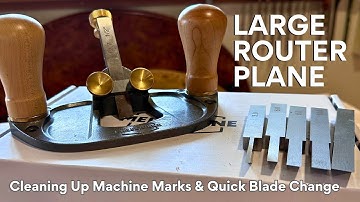The Melbourne Tool Company Large Router Plane