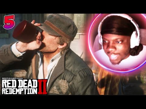 DRUNK ARTHUR MORGAN IS A VIBE!!! THE OUTLAWS LEGACY (RDR2) EP 5 - YouTube
