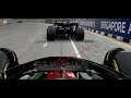 Last to first challenge (AI on 100% and 31 laps)- F1 2023 My team #39 Singapore -