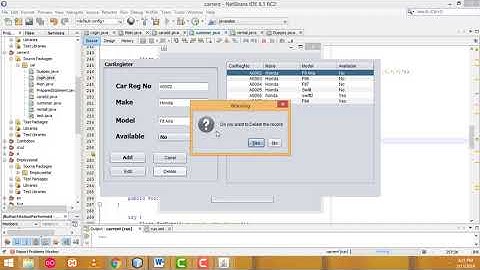 Car Rental System Project in Java