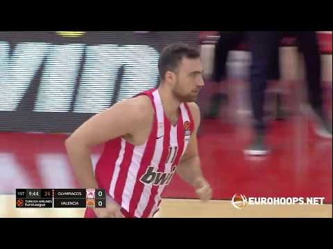 Olympiacos Piraeus - Valencia Basket 89-63: Nikola Milutinov (17 points)