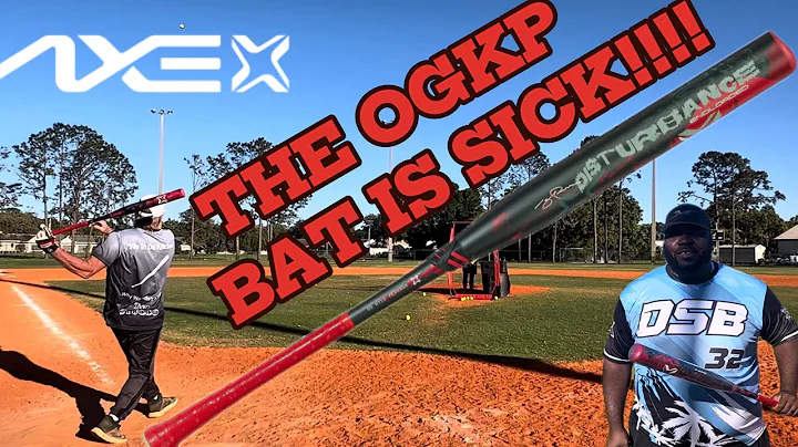 2025 AXE 13" DISTURBANCE KYLE PEARSON ENDLOAD FLARED HANDLE SSUSA SLOWPITCH SOFTBALL BAT