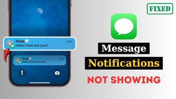 How To Fix Not Receiving Text Notifications on iPhone Lock or Home Screen