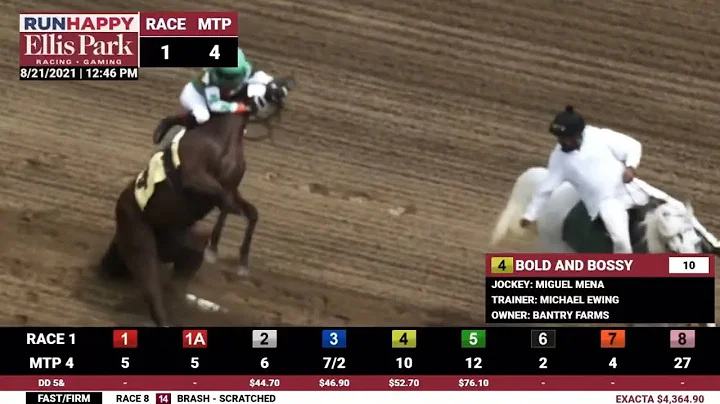 Bold And Bossy Throws Miguel Mena Off In Race 1 At...