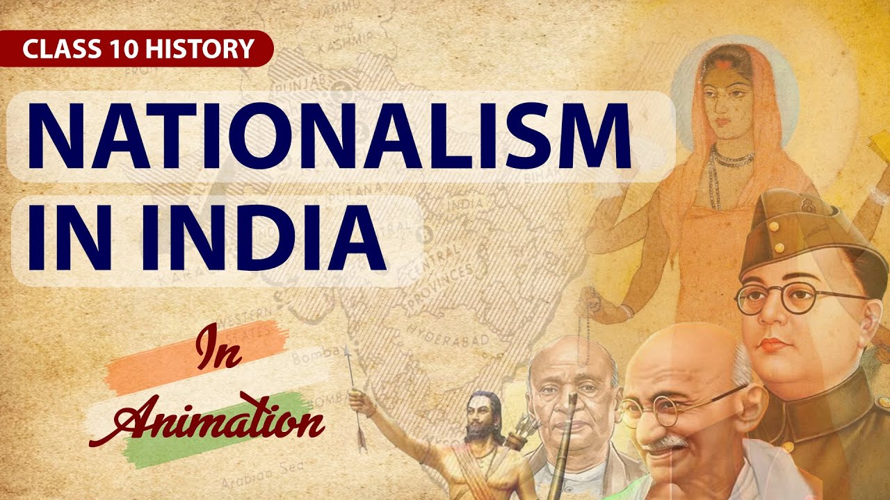 Nationalism in India Full chapter in animation | Class 10 Social studies