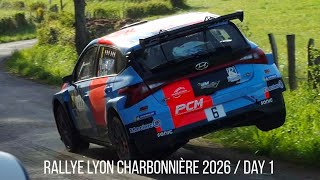 Rallye Lyon Charbonnière 2026 Day 1 Show