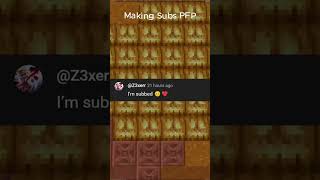 Subscribe Maybe I’ll make yours! #actingchallenge #minecraft #minecraftbuild