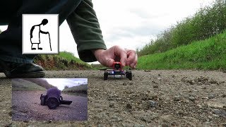 iDrone DIY Drone Kit playing with the minicamera OUTDOORS