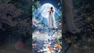 🌙 Moonlit Lotus Dreams | Deep Sleep Music ✨ Relaxing Flute & Nature Sounds #Shorts