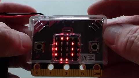 BBC Micro:bit counting down