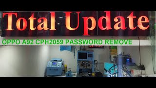 OPPO A92 CPH 2059 ISP PINOUT SM6125 CPU DRILL PASSWORD RESET HARD RESET PATTERN PIN LOCK REMOVE
