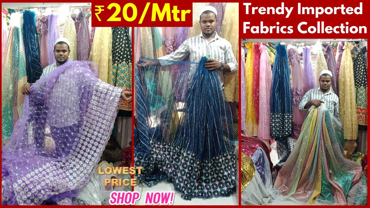 Boutique Style Designer fabrics Collection Hyderabad Fabrics