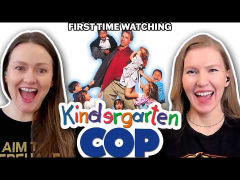 Our First Time Watching KINDERGARTEN COP | Movie Reaction