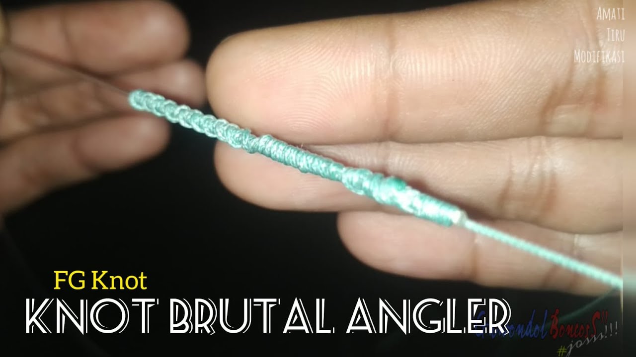 FG Knot relix fishing Knot Braid to mono guwondolboncos YouTube