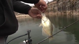 Winter Crappie Fishing - Stockton Lake
