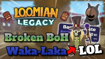 BROKEN WAKA-LAKA BANE Of HASTE Team In HALLOWEEN UPDATE! | Loomian Legacy PVP