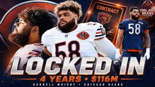 BREAKING NEWS: Bears Make Darnell Wright NFL’s HIGHEST-PAID Right Tackle $116 Million Extension!