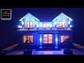 How to make bungalow of cardboard and foam/cardboard house making.