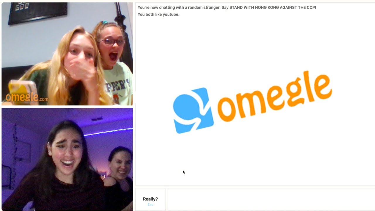 getting my daily dose of social interaction on Omegle YouTube