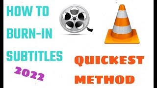 How to add subtitles to movies FAST and EASY  [2022]