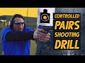 Pistol drill controlled pairs vs double tap  sheepdog response