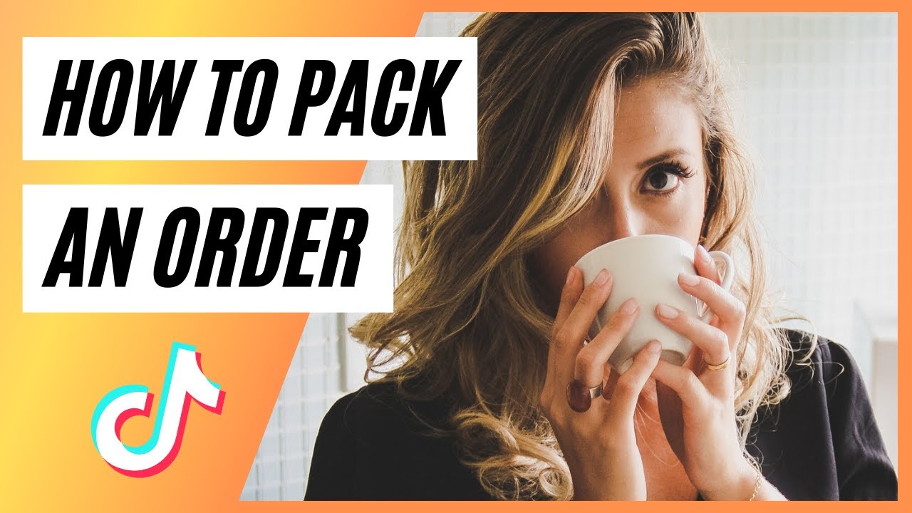 Small Business Check! TikTok Packaging Orders 💛 (افكار ومشاريع من تيك