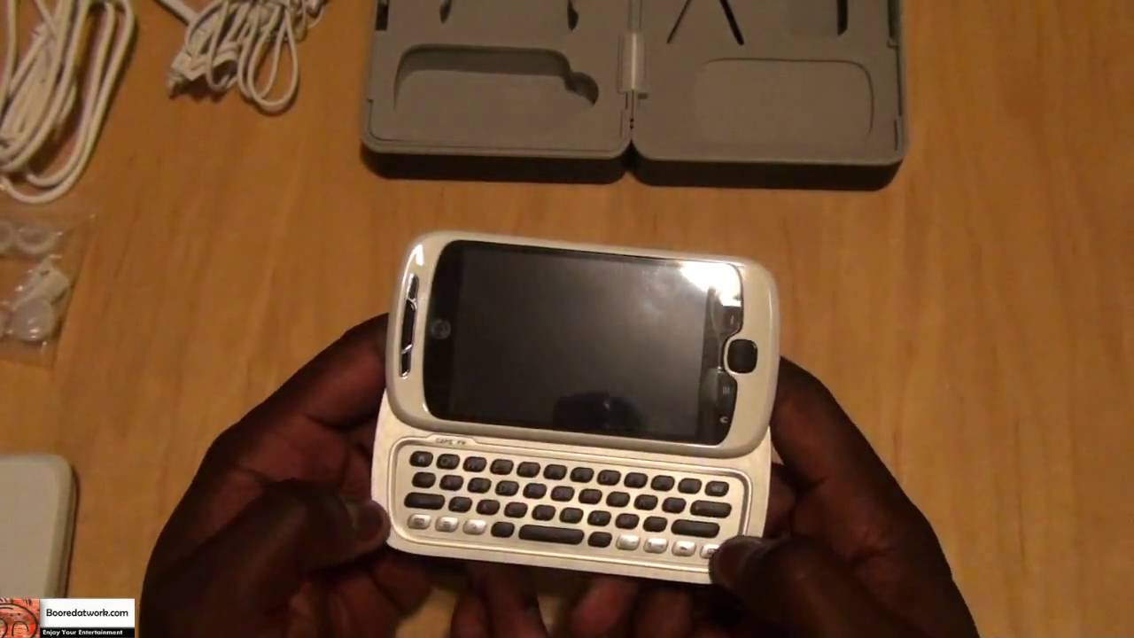 myTouch 3G Slide Unboxing| Booredatwork.com