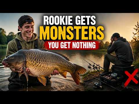 Stop using pro fishing techniques if you want to catch big fish