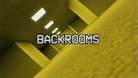 A Maze of Terror - The Backrooms Series Explained